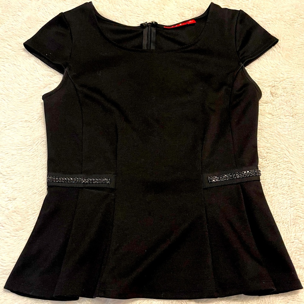 Elle Dressy Black Top